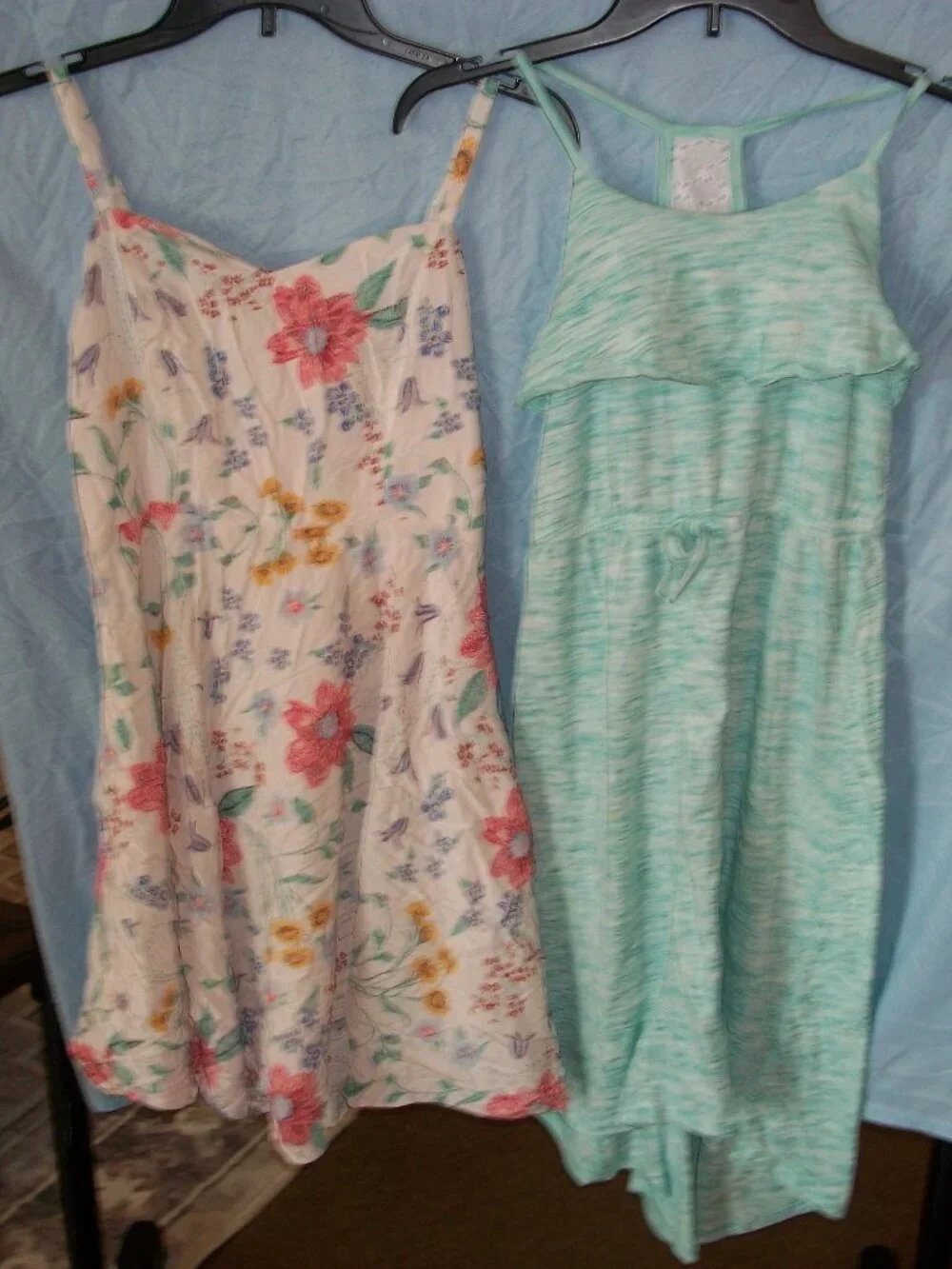 Girls Bundle (2) Summer Dresses (1) Lg (1) Med